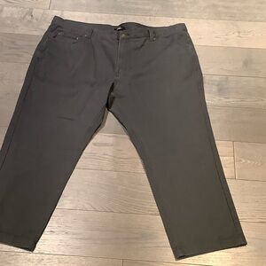 Men's Dark Gray Jeans - Classic Straight Fit